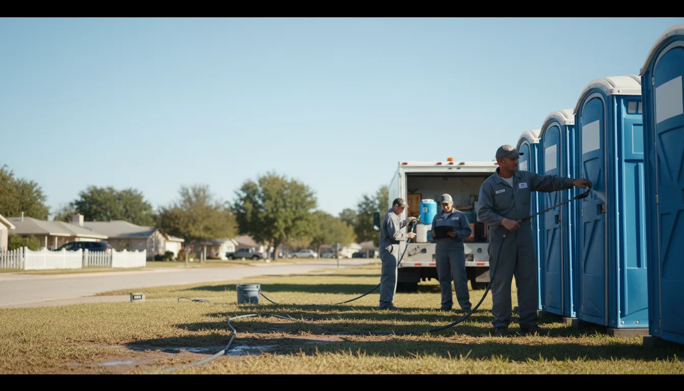 Long-Term Portable Toilet Rental in Lumberton, NC near me